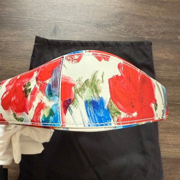 Yves Saint Laurent Floral Multicolor Shoulder Bag - Picture 8 of 13